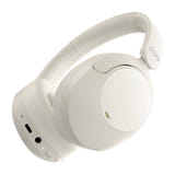 QCY H4 - casque sans fil à réduction de bruit ANC, blanc : 40 mm Hi Res blanc