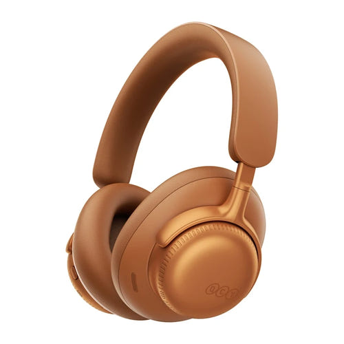 QCY H6 Ultra - casque sans fil à réduction de bruit adaptative, orange : coussinets