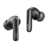 QCY MeloBuds N70 - écouteurs sans fil à réduction de bruit, noir : embouts noir