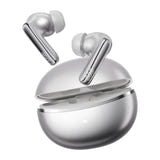 QCY MeloBuds N70 - écouteurs sans fil à réduction de bruit, Titane-Or : charge sans fil titane or