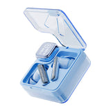 QCY MeloBuds Neo T31 - Écouteurs sans fil ANC (bleu) (vue 3)