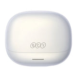 QCY Melobuds N65 - Écouteurs sans fil LDAC, latence 45 ms (blanc) : port USB-C boîtier blanc