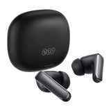 QCY Melobuds N65 - Écouteurs sans fil à réduction de bruit et son spatial (noir) : témoin de charge du boîtier