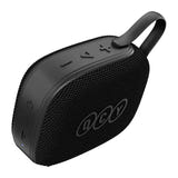 QCY SP3 - Enceinte Bluetooth portable étanche IPX5, noire : boutons commande