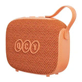 QCY SP3 - Enceinte Bluetooth portable étanche IPX5, orange : dragonne