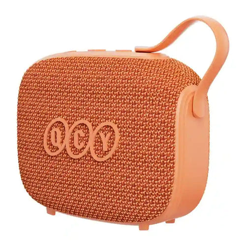QCY SP3 - Enceinte Bluetooth portable étanche IPX5, orange : dragonne