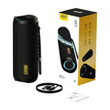 QCY SP7 - Enceinte Bluetooth 40 W RGB (noir) (vue 4)