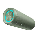 QCY SP7 - enceinte Bluetooth portable étanche RGB, verte (vue 2)