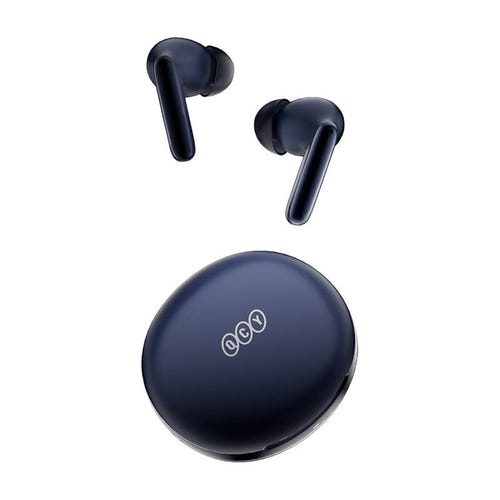 QCY T13 ANC2 - écouteurs sans fil à réduction de bruit ANC, bleu : TWS ANC bleu boîtier
