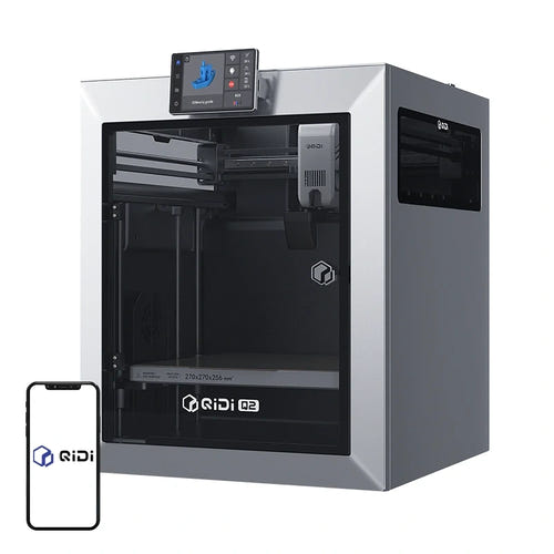 QiDi Q2 - Imprimante 3D fermée CoreXY, chambre chauffée et filtration 3 en 1