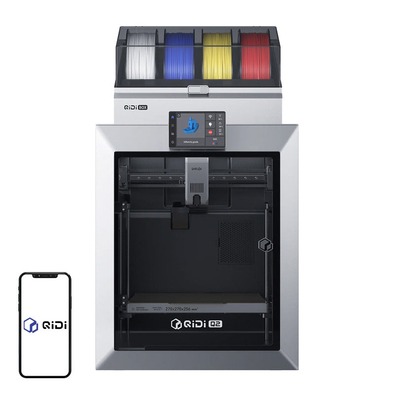 QiDi Q2 Combo - Imprimante 3D CoreXY 600 mm/s à chambre chauffée 65 °C - visuel 1