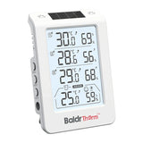 RainPoint BALDRTHERM B0598 - Thermo-hygromètre 3 canaux avec 3 capteurs sans fil - visuel 2