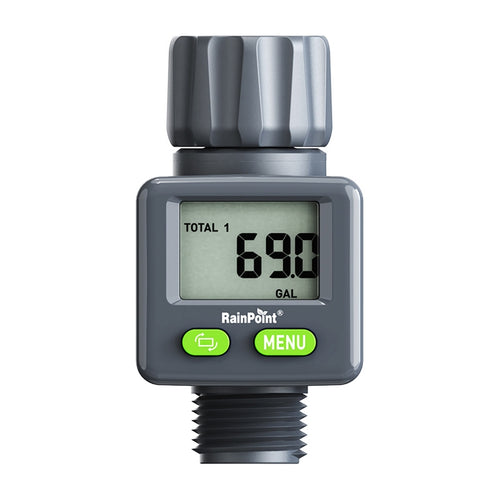 RainPoint - débitmètre d'eau numérique pour tuyau de jardin - visuel 1
