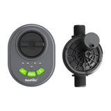 RainPoint HIC406B - Programmateur d'arrosage 4 voies Bluetooth : vue côté