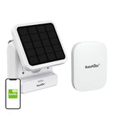 RainPoint - Kit d'arrosage goutte à goutte solaire connecté avec passerelle Wi-Fi : panneau