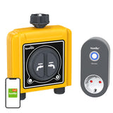 RainPoint TTV203 - Programmateur d'arrosage 2 zones Wi-Fi avec application : WiFi