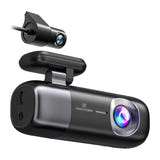 REDTIGER F9 - Caméra embarquée avant 4K et arrière 1080p, Wi-Fi 5 GHz et GPS : support