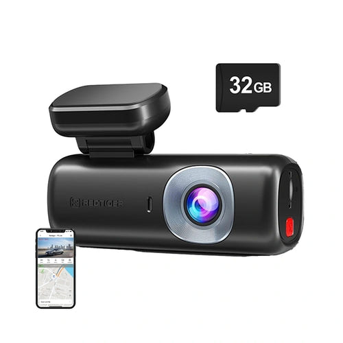 REDTIGER F9 Lite - Caméra embarquée 4K Wi-Fi et GPS, carte 32 Go incluse - visuel 1