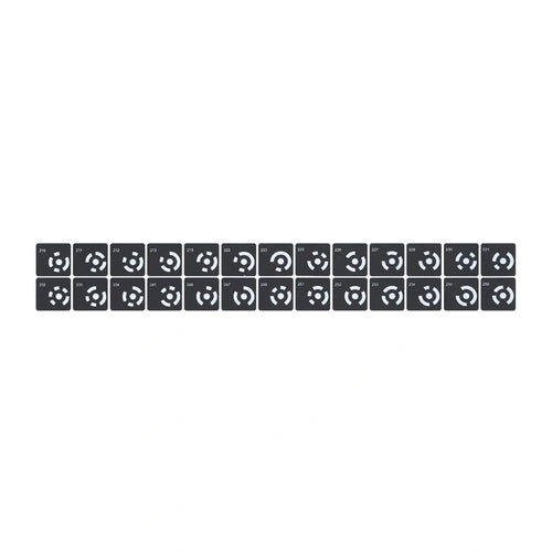 Revopoint Coded Targets - Lot de 208 marqueurs codés autocollants pour Miraco Plus - visuel 1