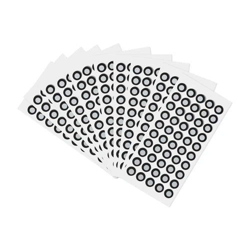 Revopoint Markers-6-10-500pc - Lot de 500 marqueurs de scan réfléchissants 6/10 mm : posés sur objet