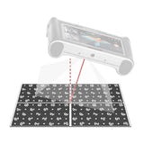 Revopoint HPCCB - Plaque de calibration codée haute précision pour scanners Miraco : tapis de calibration déplié