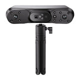 Revopoint POP 4 Premium - Scanner 3D laser avec poignée batterie, filtres plein soleil et mallette : de transport rigide