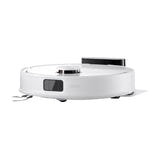 Roborock Q10 PF - Robot aspirateur et laveur 10 000 Pa, navigation laser, blanc : brosse latérale asymétrique
