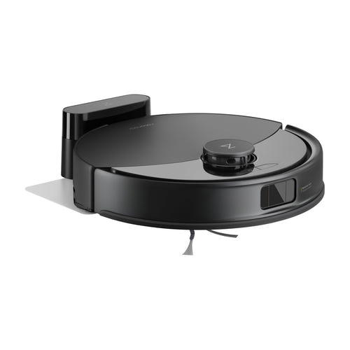 Roborock Q10 PF - Robot aspirateur et laveur 10 000 Pa, navigation laser, noir : capot et tourelle laser