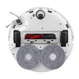 Roborock Qrevo Edge T - Robot aspirateur laveur 18 500 Pa, station tout-en-un, blanc : panneau de commande