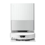 Roborock Qrevo Edge T - Robot aspirateur laveur 18 500 Pa, station tout-en-un, blanc : vue de dessus