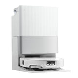 Roborock Qrevo Edge T - Robot aspirateur laveur 18 500 Pa, station tout-en-un, blanc : serpillières rotatives