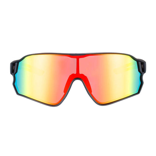 Rockbros 10135R - Lunettes de vélo photochromiques rouges : branches antidérapantes