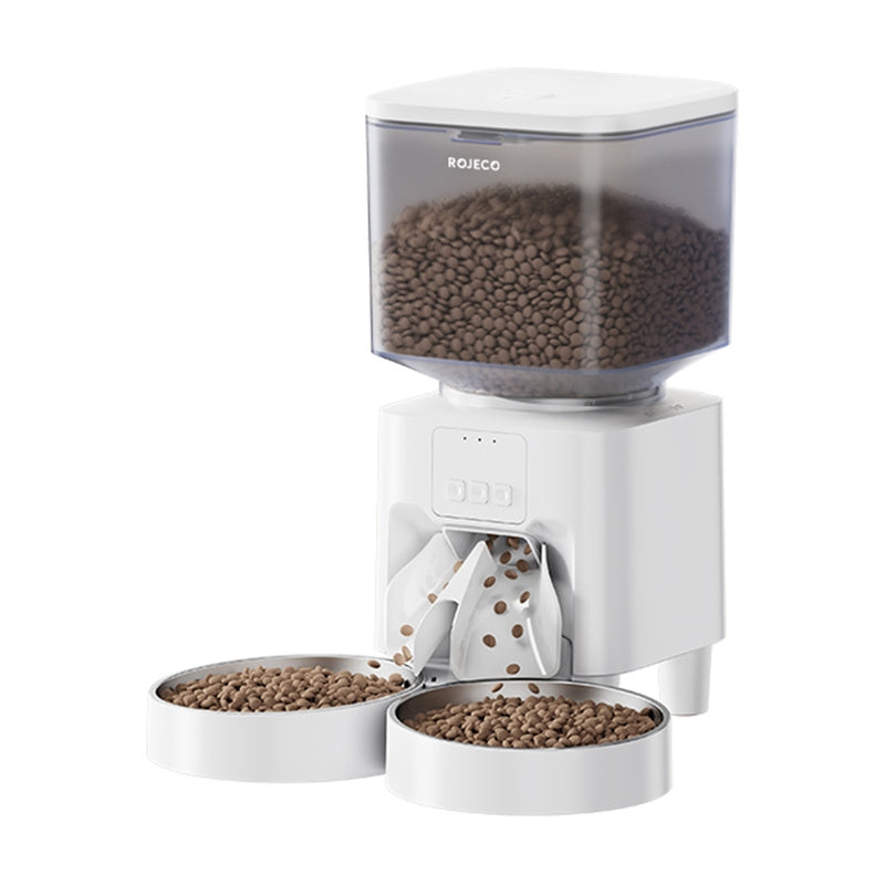Rojeco - distributeur automatique 4,5 L WiFi double gamelle - visuel 1