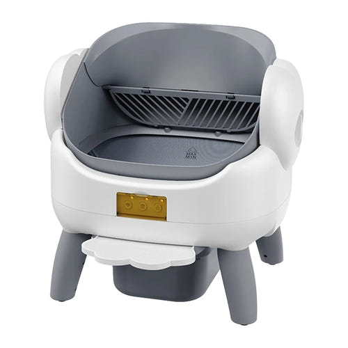 Rojeco FJ108 - Litière autonettoyante connectée 9 L pour chats jusqu'à 12 kg - visuel 1