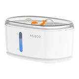 Rojeco - fontaine à eau sans fil 2,5 L pour chat et chien, filtration 4 couches