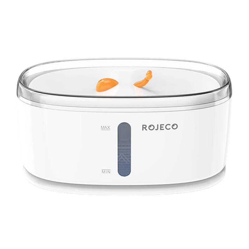 Rojeco - fontaine à eau sans fil 2,5 L pour chat et chien, filtration 4 couches - visuel 1