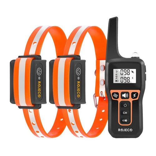 Rojeco PD529 - Collier de dressage 1000 m, kit 2 colliers