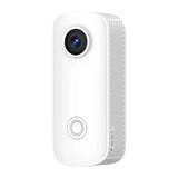 SJCAM C100 Pro - mini caméra d'action 4K magnétique de 32 g, blanche : dans cadre fixation