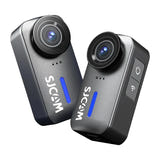 SJCAM C110+ - Mini caméra d'action 4K magnétique, grand angle 170°, 82 g : deux caméras action vue profil