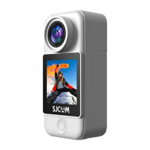 SJCAM C300 Pocket - caméra d'action de poche 4K stabilisée, 154°, blanche : vue de profil