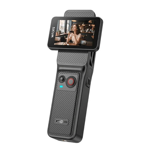 SJCAM C400 - caméra d'action 4K noire détachable à écran pivotant - visuel 1