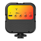 SJCAM C400 - lampe LED d'appoint 800 lm, température 3000 à 5500 K : panneau commandes