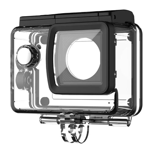SJCAM Caisson étanche pour SJ4000 - boîtier transparent verrouillable - visuel 1