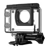 SJCAM caisson étanche SJ10 Pro - boîtier transparent avec support de fixation intégré - visuel 3