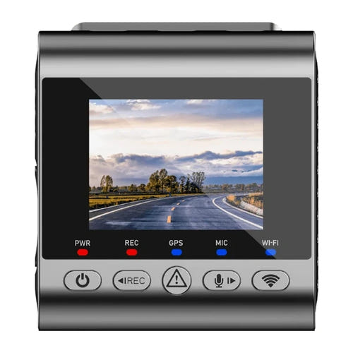 SJCAM M60 1CH - caméra embarquée 4K avec GPS, Wi-Fi double bande et mode parking : écran 2 pouces voyants