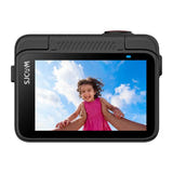 SJCAM S10 noire 128 Go - caméra d'action 4K miniature, fixation magnétique et module Boost Pod : 128 Go écran tactile arrière