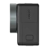 SJCAM SJ10 Pro Dual Screen - caméra d'action 4K 60 i/s à double écran, caisson étanche 30 m : côté trappe batterie