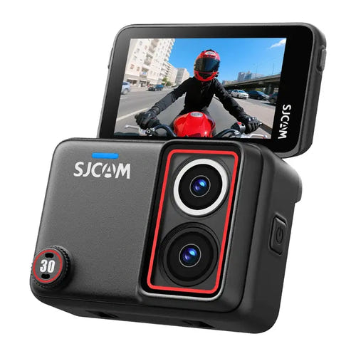 SJCAM SJ30 - caméra d'action 8K à double objectif, écran orientable, commande vocale : relevé