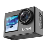 SJCAM SJ4000 Dual Screen - Caméra d'action 4K à double écran, étanche 30 m : côté ports