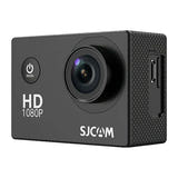 SJCAM SJ4000 Noire - Caméra d'action Full HD, étanche 30 m, kit complet : vue trois quarts